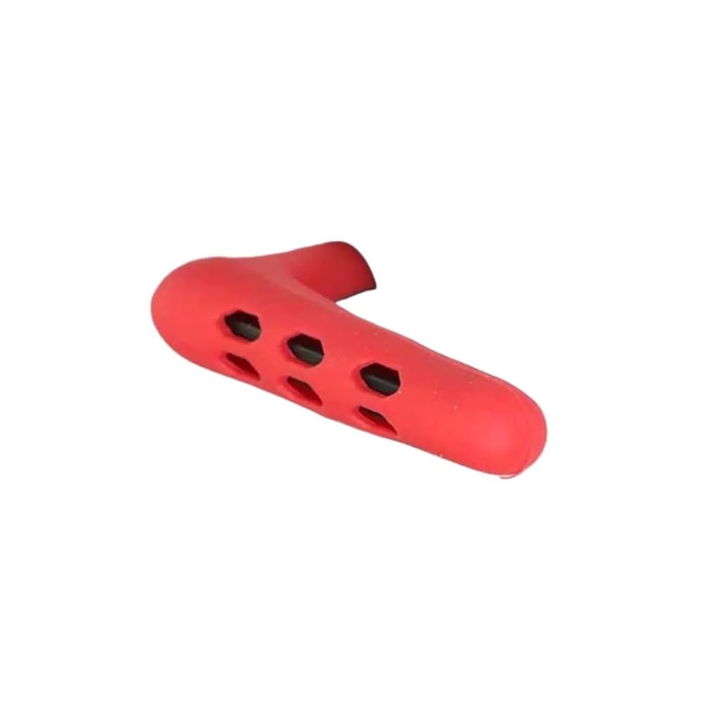Tianshengqi Red Silicone Sleeve Room Door Handle Cartoon Baby Child Crash Protection Suite Door Pull Gloves Protector Home Accessories(Red)