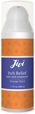 Itch Relief & Rash Treatment (Orange Spice) | Soothes Bug Bites, Poison Ivy, Sun Burn & More | 100% Natural with Organic Ingredients | Made for All Skin Types Including Sensitive Skin | 1.7 fl. oz