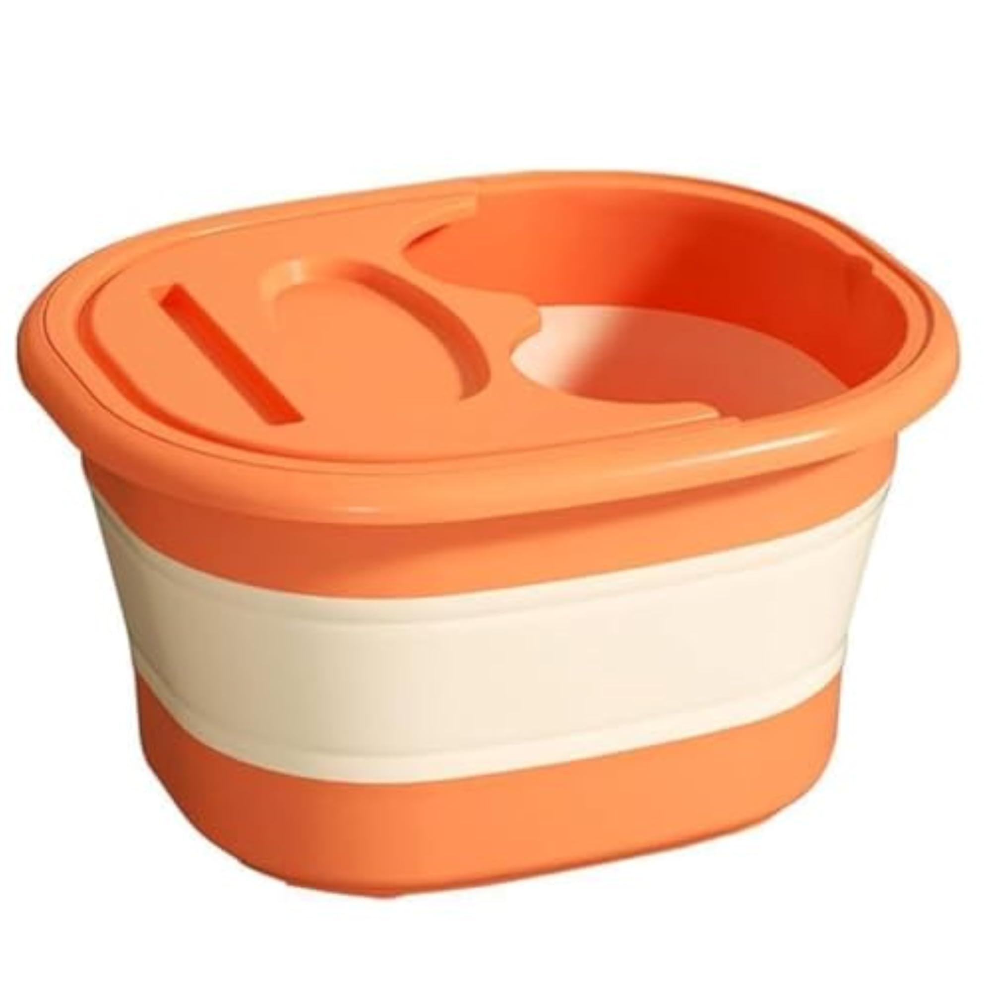 Collapsible Foot Soaking Tub with Acupressure Massage Points