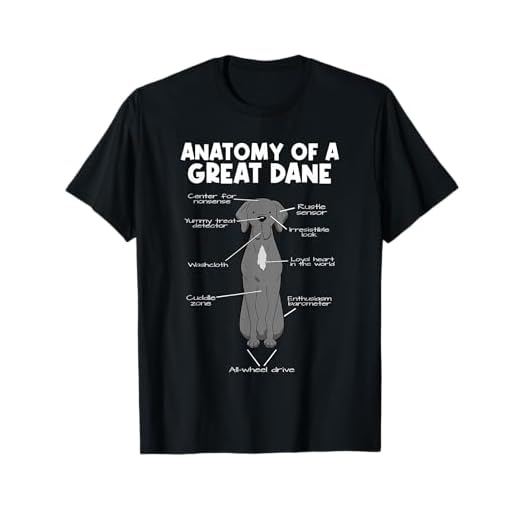 Anatomie eines Hundes T-Shirt
