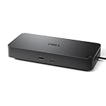 Dell Pro Dock WD25 – USB-C Docking station with 100W Charging, 4 Display Support, 2x DP 1.4, HDMI 2.1, 6 USB Ports, High-Speed 2.5 Gigabit Ethernet, Sustainable Compact Design