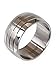 Produktbild Fly Style Breite Bandringe Edelstahl Ring - Ringe für Herren, Ring Grösse:19.1 mm