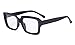 Eyekepper Stylish Reading Glasses Women - Oversized Square Readers Black +1.75