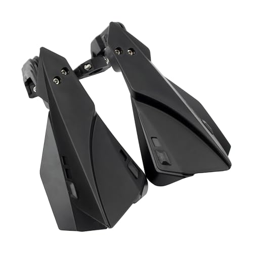 Protège-mains moto universel noir pour guidon Honda Suzuki Yamaha Kawasaki
