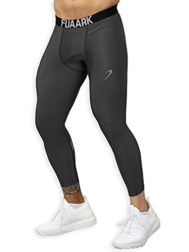 Image of FUAARK Men's Nylon Skinny fit Compression Pants Tights