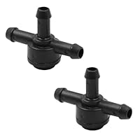 Hsthe Sea 2-teiliges Rückschlagventil für Scheibenwaschanlage, Ersatz für Rückschlagventil für Scheibenwaschanlage für C30 C70 S40 S60 S70