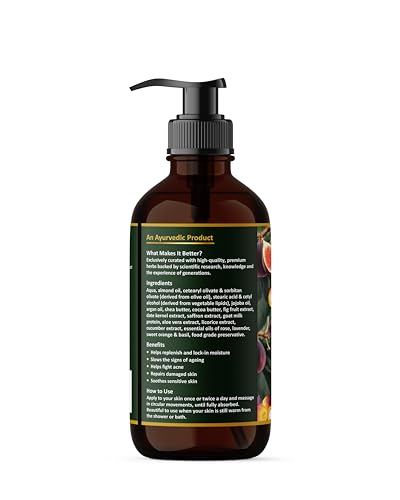 Image of Ayurvedic Figs and Dates Moisturizing Milk infused with Milk Proteins