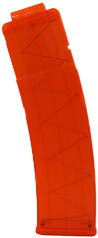 EKIND 22 Darts Clips Soft Bullet Quick Reload Clips Compatible for Nerf N-Strike Elite Magazine Toy Gun (Transparent Orange)