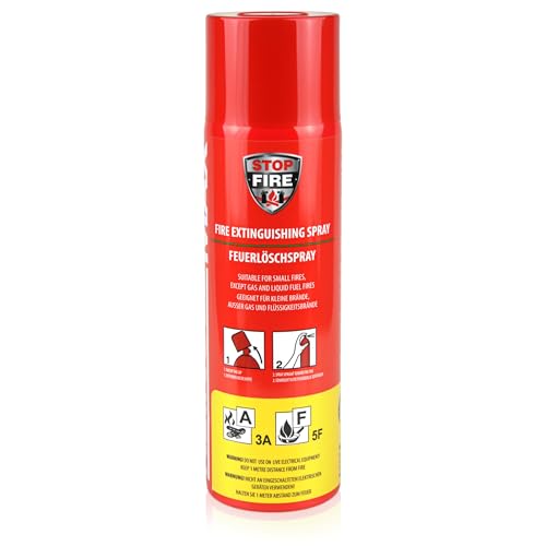 Höfer Chemie 1 x 500g Feuerlösch - Spray Brände der Klasse A & F