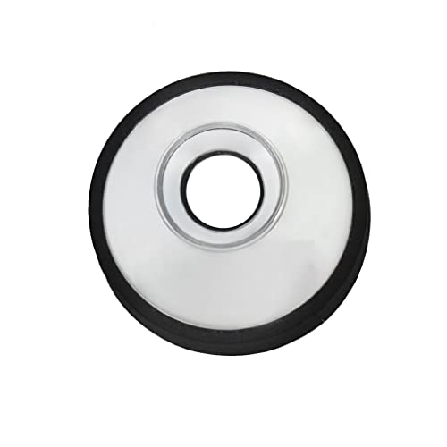 YWLiHcme サックス ミュート ラウンド プロフェッショナル ABS 耐久性のある抑制部品 サックス サイレンサー マフラー 練習用アクセサリー フィッティング, 銀