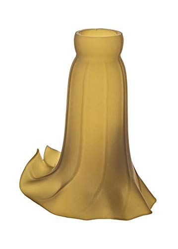 Meyda Tiffany 10220 Art Glass Shade From Amber Pond Lily Collection, 4.50 Inches, Bronze #TOP1