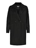 special_size_type: Standard ONLY Damen Jacke Kurzmantel ONLBerna meliert 15205351 Black M