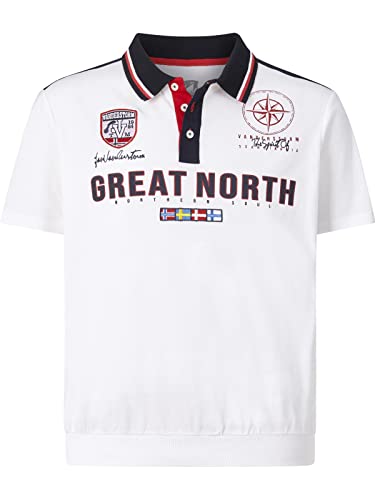 Jan Vanderstorm Homme Polo Radbod Blanc XL - 56/58