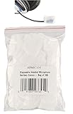 Disposable Headset Microphone Sanitary Covers - Bag of 100