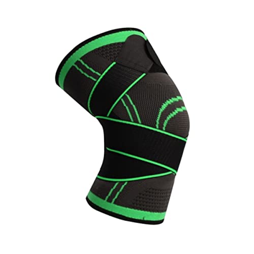 Joelheira de Compressão Esportiva Elástica Corrida Bike Futebol c...