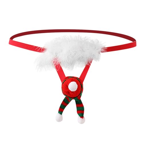 Männertanga String Tanga Herren Dessous Weihnachtskostüm Set Badebekleidung Tanga Männer Badeanzug Thongs Männer Borat Style V Sling Unterwäsche...