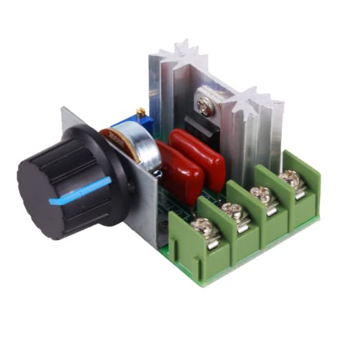 Speed Control Module, 50-220V 25A Adjustable Bidirectional Highpower Motor Speed Regulator, Water Heater For Electric Iron Electric Stove Thermostat #TOP22