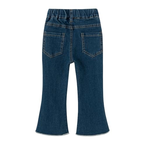 Kid Girls Ultra Soft Flare Jeans Toddler Little Girls Casual Skinny Stretch Denim Bootcut Pants2