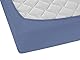 biberna Feinjersey-Spannbetttuch 0077144 blau 1x 90x190 cm - 100x200 cm