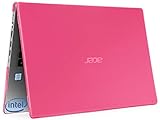 mCover Hard Shell Case for 15.6' Acer Aspire 5 A515-54 Series (with Intel CPU) Windows Laptop – A515-Intel Pink