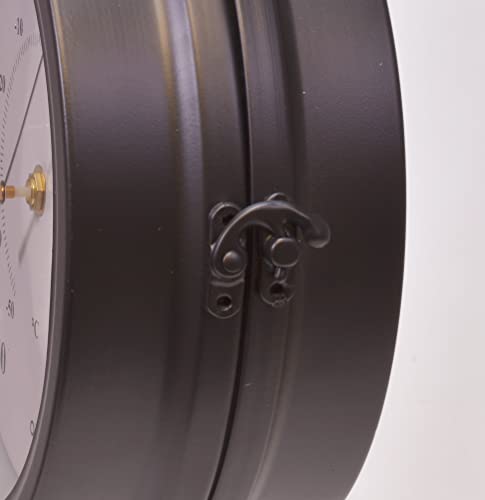 Thomas Kinkade Garden Of Prayer Metal Station Clock And Thermometer, 14 Inch #TOP2