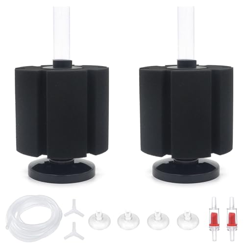 ALEGI 2 Pcs Large Sponge Filter Kit with Airline...