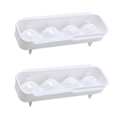 SHINEOFI Molde para Esferas de Hielo 2 Piezas