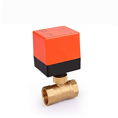 Vanne à bille électrique AC220V commande 2 voies filetée DN40 - 3