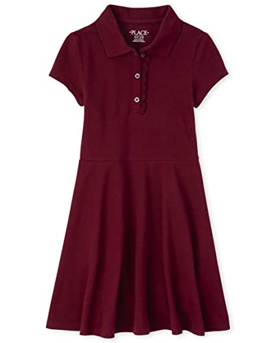 Image of The Children's Place Girls' Pique Polo Dress