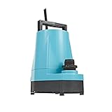 Little Giant 505025 5-MSP Series 1,200 GPH 1/6 HP Submersible Utility Water Pump for Commercial, Industrial, Home