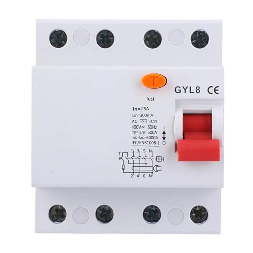 Disyuntor inteligente automático de corte tetrapolar AC400V 63A eficaz 2