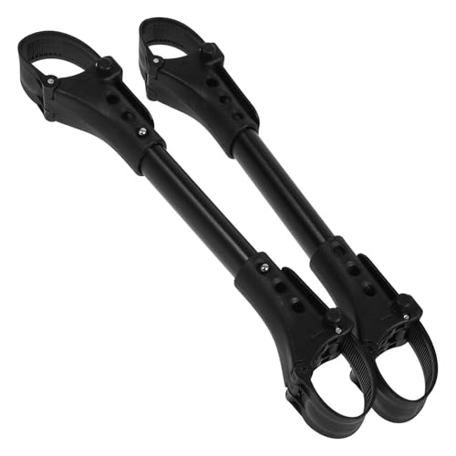 RORPOIR Universal Twin Stroller Connector Lightweight Aluminum Prams Connector for Linking Two Single Strollers Side by Side Outdoor Use Compatible...