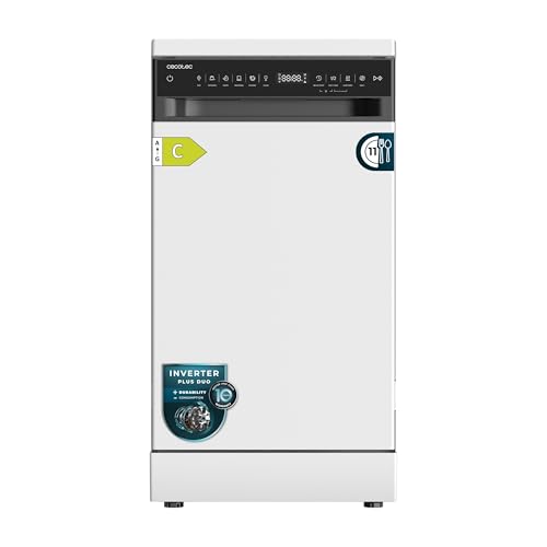 Cecotec Lave-vaisselle Pose Libre 45 cm Bolero Aguazero 4560 Connected. 11 Couverts, 9 Programmes,...