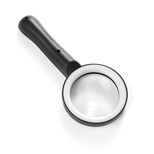 Loupe portative HD 75 mm éclairage LED USB pour identification précise - 8
