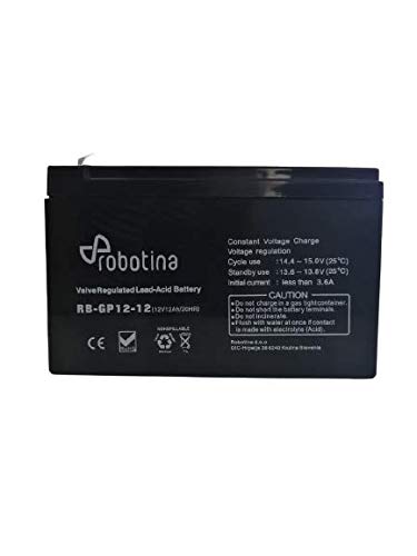Robotina RB-GP12-12 Lead Acid Battery (AGM) 12Ah 12V