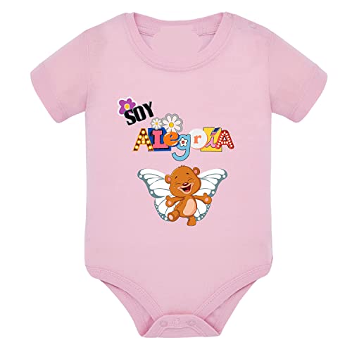 Body bébé manches courtes rose en coton 12-18 mois vêtement fille