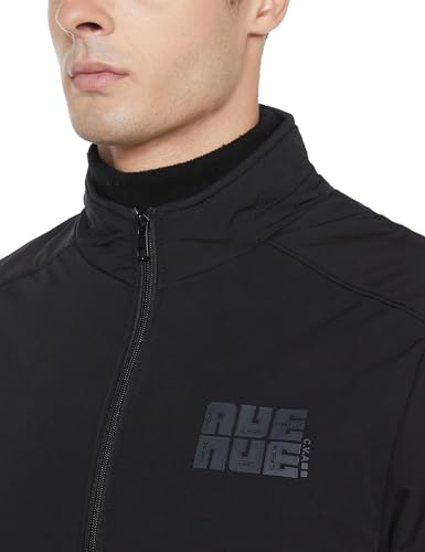 Image of Qube By Fort Collins Men's Polyester Standard Length Regular Fit Lightweight Winter Jacket - Stylish & Comfortable for Casual and Outdoor Wear