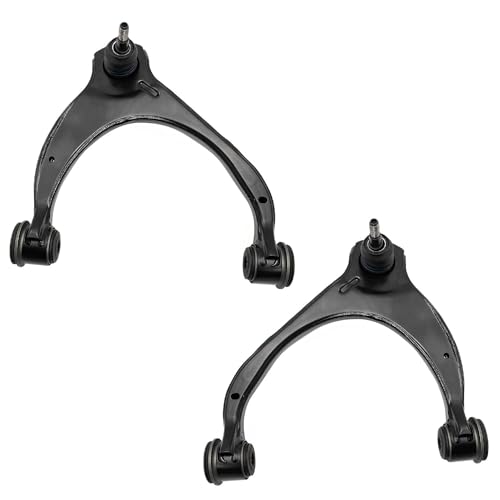 Image of Detroit Axle - 10pc Front End Suspension Kit for 2015-2018 Chevrolet Silverado 1500 Suburban Tahoe GMC Sierra Yukon XL, Upper Control Arms w /Ball Joint Struts & Coil Spring Sway Bars Tie Rods