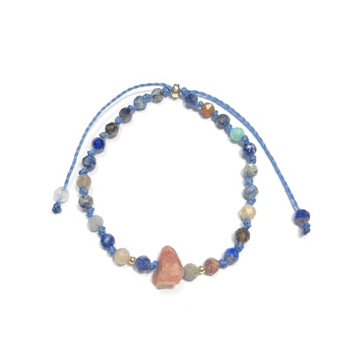 Bracelet pierres multicolores illuminer vos tenues quotidiennes en pierre de soleil