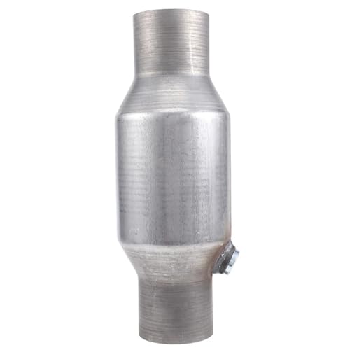 Front Catalytic Converter Car Catalytic Converters 2.5Inch Spun Universal Catalytic Converter High Flow Stainless Steel 425250 Exhaust