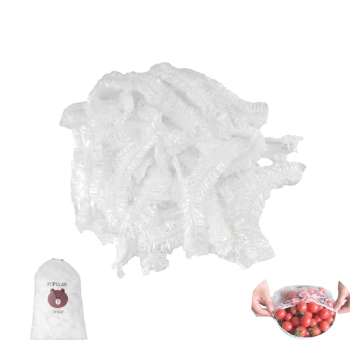 100 piezas de ‌bolsa alimentos‌ gruesas, aptas para microondas y material PE ecológico. Perfectas para neveras y congeladores