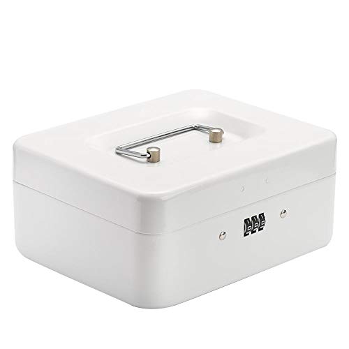 最安値 八番屋 スチール収納ボックス ミニ金庫 手提げ金庫 手提げ貯金