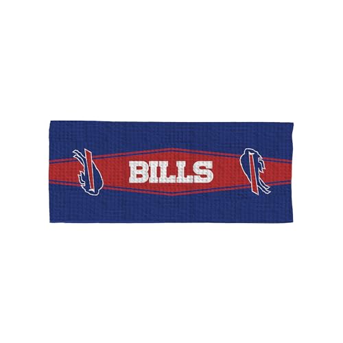 Northwest Buffalo Bills NFL Fast Flow Mesh Cooling Towel 12 x 31.5 Inches