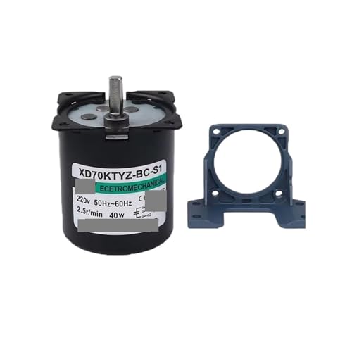 Moteur synchrone 70KTYZ 220V 40W 30rpm avec support et axe excentrique AC