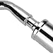 FVRITO 212cc Exhaust Pipe with Muffler for Predator 212 Go Kart 196cc Non Hemi Engine Coleman Powersports KT196 Trailmaster XRX XRS Hammerhead 80T Yerf Dog Manco Tillotson GX200 Performance Parts