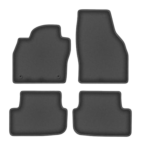 Tapis de sol en velours VW Taigo avec dessous caoutchouc imperméable