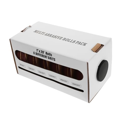 NAMOARLY Dry Sandpaper Roll Sandpaper Abrasive Tape Sanding Roll Cloth for Drywall Woodworking