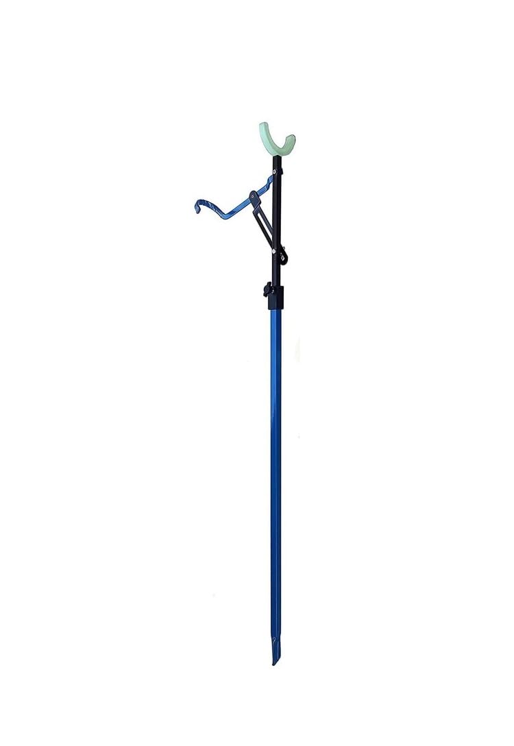 Embout porte-canne surfcasting à cerclage de canon pour un maintien stable de pêche en plage