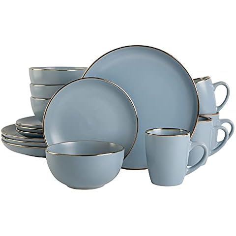 Gibson Home Rockaway Stoneware Dinnerware Set Cover