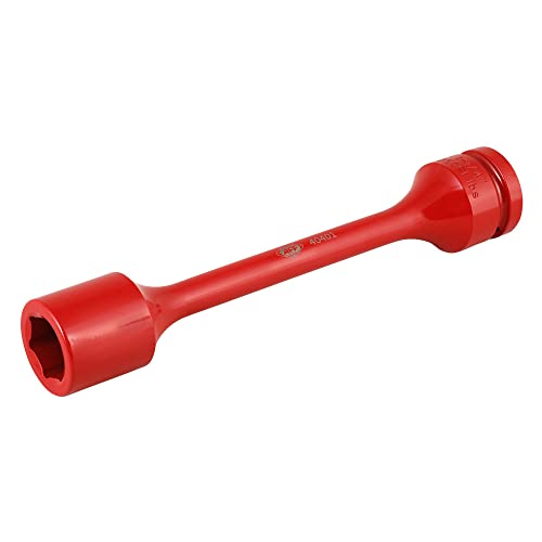 AFF Torque Limiting Socket, 1" Drive, 250 ft/lb, 1-1/4", Red, 40401